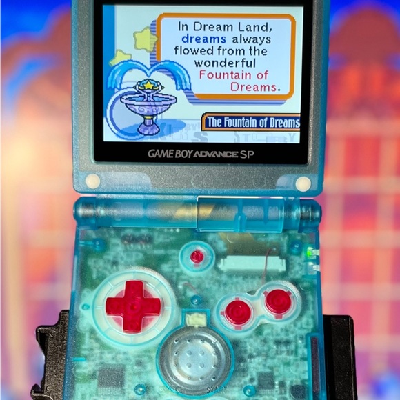 Gameboy SP, modded shell Kirby edition, Comes with the game and a charger - Picture 3 of 7